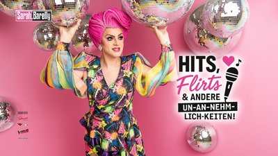 "Hits, Flirts & andere Un-an-nehm-lich-keiten!" - Ein Abend mit Sarah Barelly - frech, musikalisch, hemmungslos charmant.